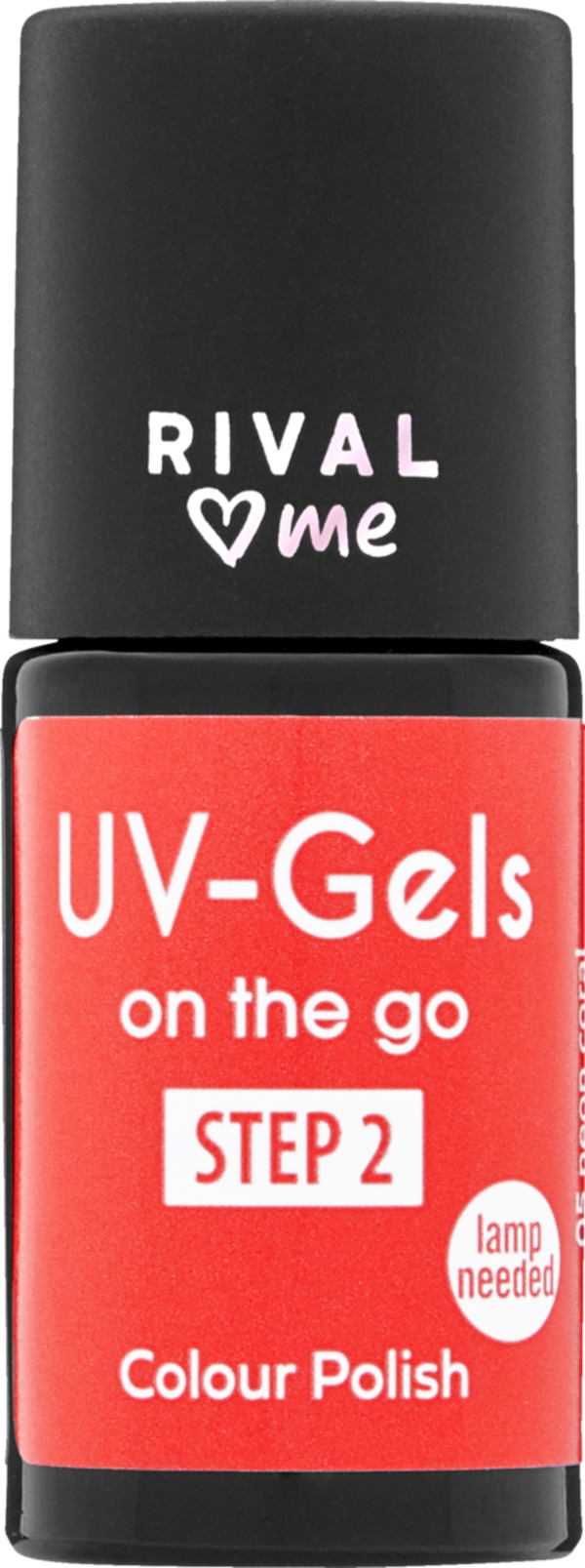 Bild 1 von RIVAL loves me UV-Gels on the go 05 neon coral, 8 ml