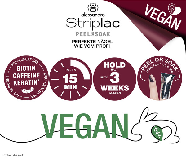 Bild 4 von Alessandro STRIPLAC PEEL OR SOAK HEAVENS NUDE -VEGAN, 8 ml