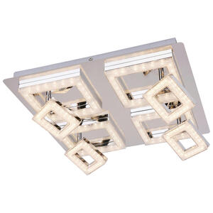 LED-Deckenspot 8flg. 48 x 48 cm