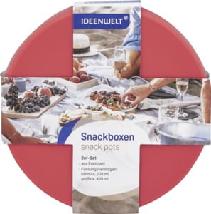 IDEENWELT Snackboxen 2-er Set