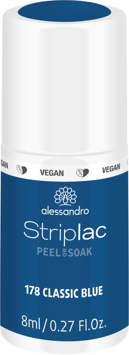 Bild 1 von Alessandro STRIPLAC PEEL OR SOAK CLASSIC BLUE -VEGAN, 8 ml