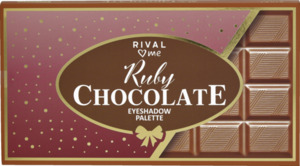 RIVAL loves me Eyeshadow Palette 11 ruby chocolate, 14 g