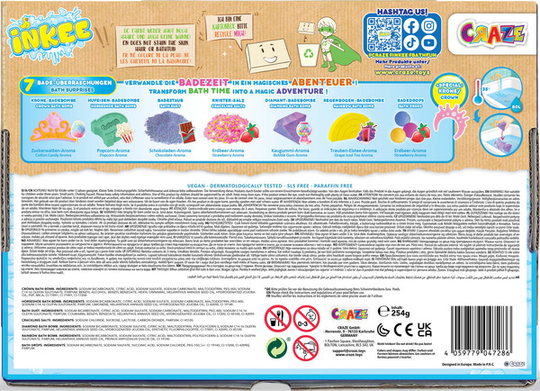 Bild 3 von IDEENWELT INKEE Geschenkbox Galupy Unicorn Badespaß