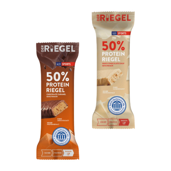 Bild 1 von ALDI SPORTS Protein-Riegel 50 % 45g