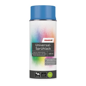 toom Universal-Sprühlack 'Wolkenmeer' blau seidenmatt 400 ml