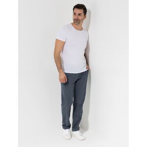 CLUB OF COMFORT® Herrenhose Nizza Chino-Style Bundfalte Komfortbund