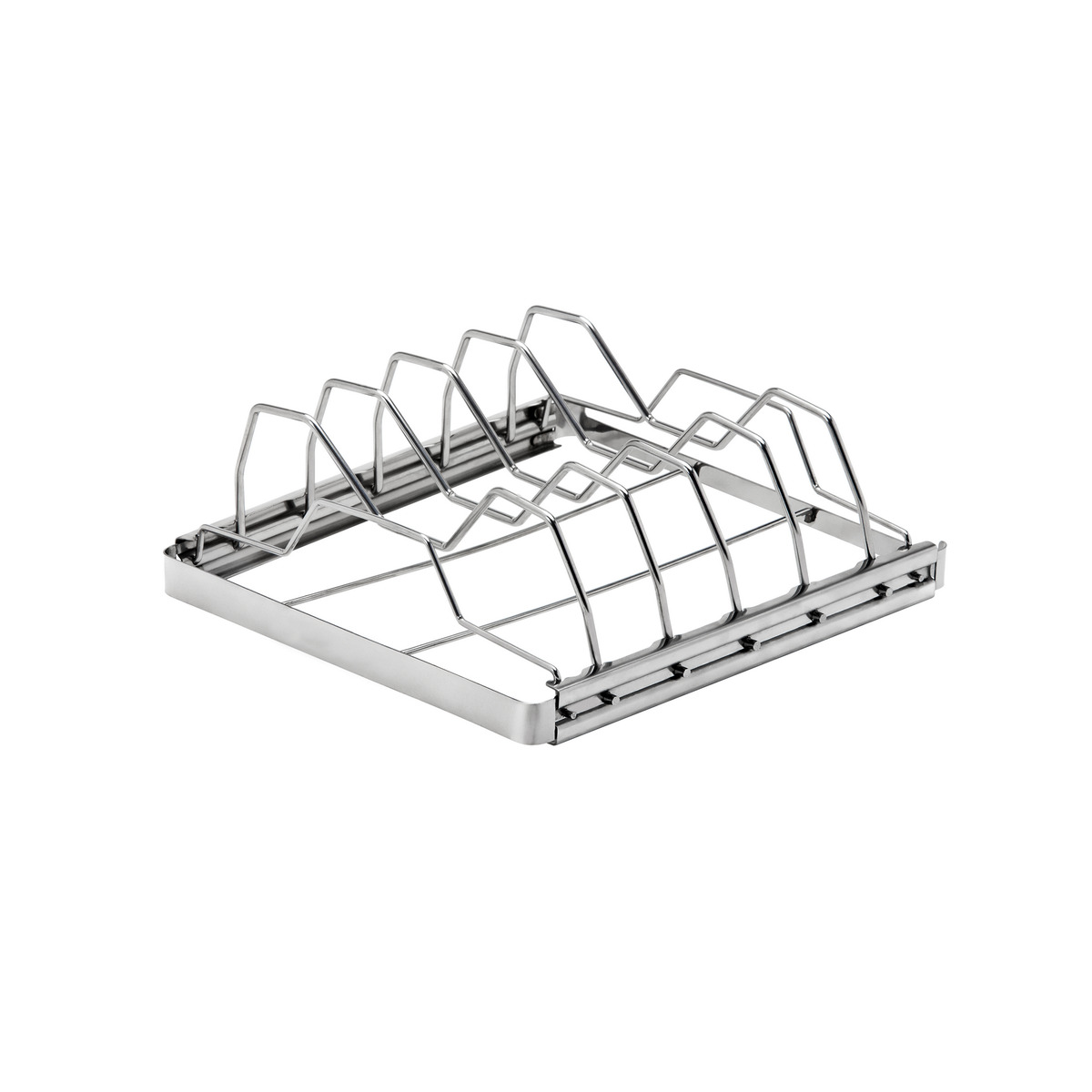 Bild 1 von toom Spare-Rib-Halter Edelstahl klappbar 24,5 x 22,5 x 8,7 cm