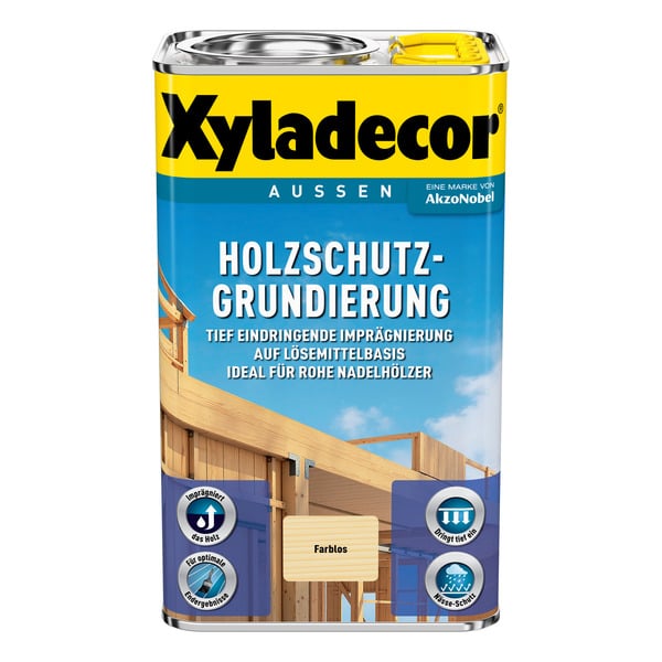 Bild 1 von Xyladecor Holzschutzgrundierung transparent 750 ml