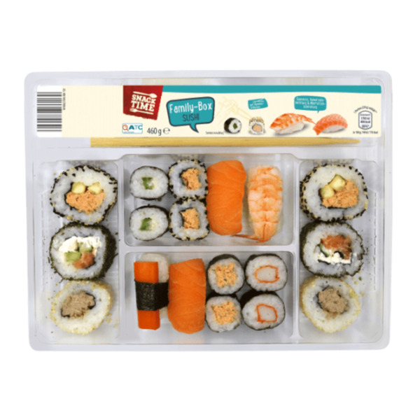 Bild 1 von SNACK TIME Sushi-Family-Box XXL 460g