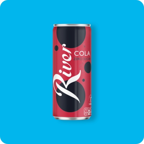 Bild 1 von   Cola oder Cola Zero, RIVER