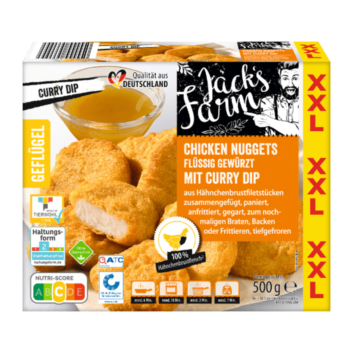 Bild 3 von JACK’S FARM Chicken Nuggets XXL 500g