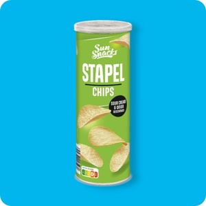 SUNSNACKS Stapelchips, versch. Sorten