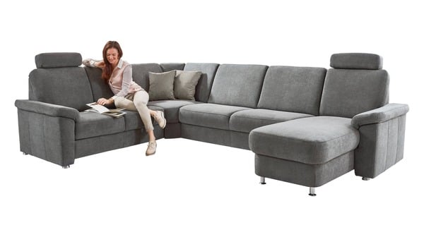 Bild 1 von Couchliebe® Wohnlandschaft planbar - charly grey - Premium Version - TRIEST