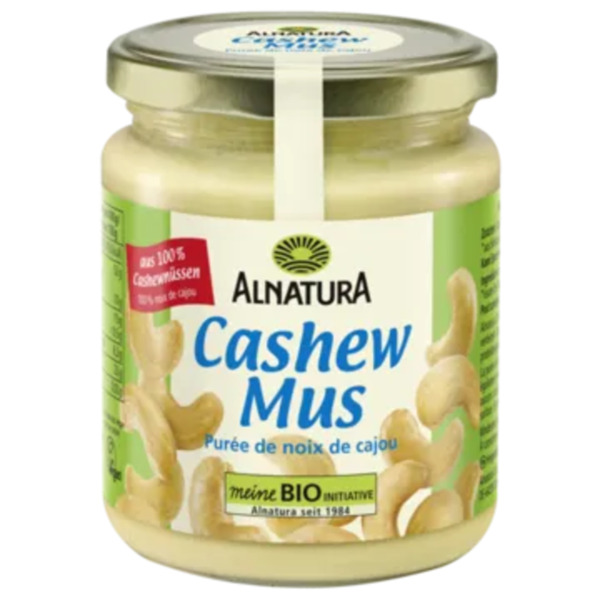 Bild 1 von Alnatura
Cashew-, Mandel oder Haselnussmus