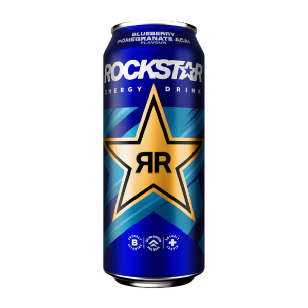 Bild 1 von ROCKSTAR Energydrink 0,5L Blueberry-Pomegranate-Açai