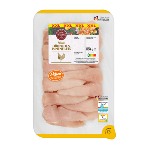Bild 2 von MEINE METZGEREI Hähnchen-Innenfilets XXL 800g