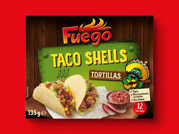 Bild 1 von Fuego Taco Shells Tortillas