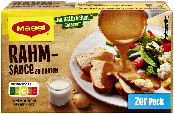 Bild 1 von Maggi Rahm-Sauce zu Braten ergibt 2x 250ML