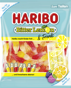 Haribo Bitter Lemon & Friends, 160 g