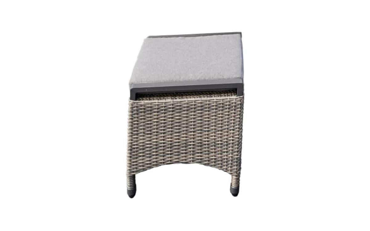 Bild 2 von outdoor (Gartenmöbel Mit Flair) - Gartenhocker Hades, braungrau meliert