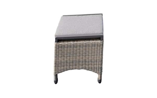 Bild 2 von outdoor (Gartenmöbel Mit Flair) - Gartenhocker Hades, braungrau meliert