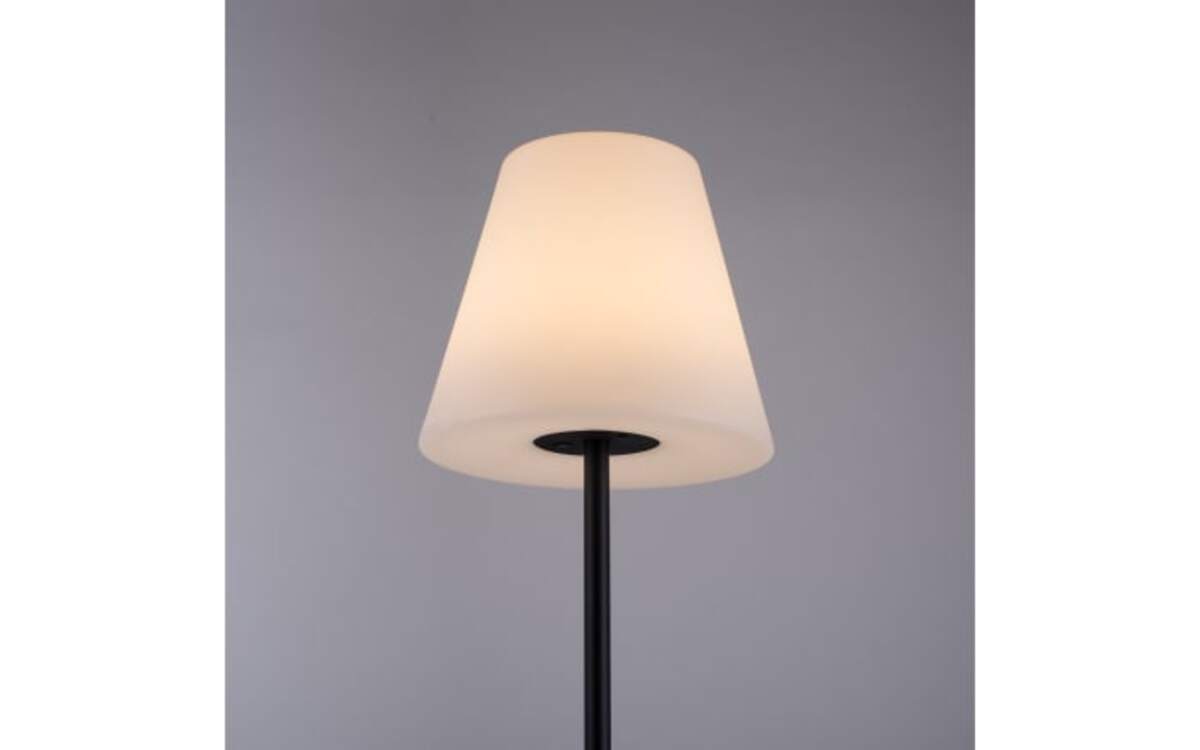 Bild 4 von LED-Akku-Standleuchte Holly, schwarz/weiß, 157 cm