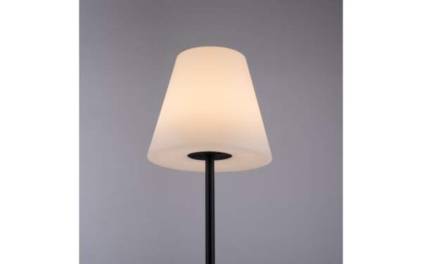 Bild 4 von LED-Akku-Standleuchte Holly, schwarz/weiß, 157 cm