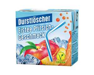 Durstlöscher Eistee Pfirsich 500 ml