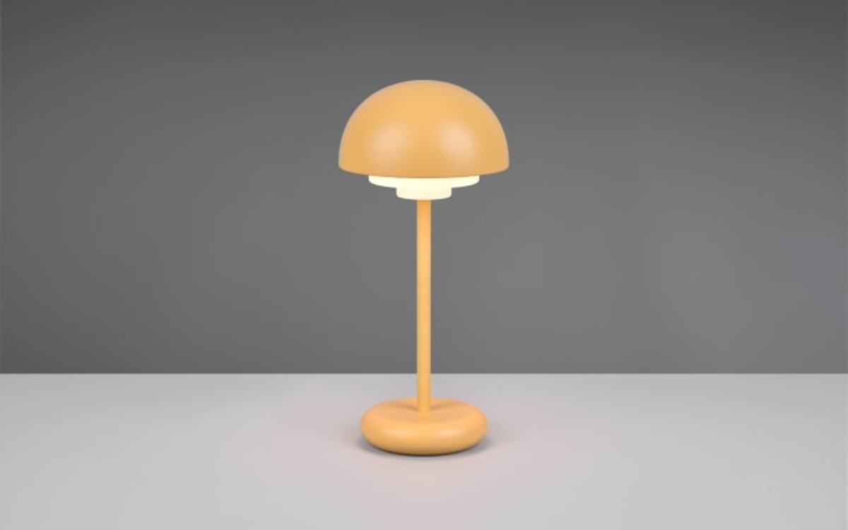 Bild 4 von LED-Akku-Tischleuchte Elliot, senfgelb, 30 cm