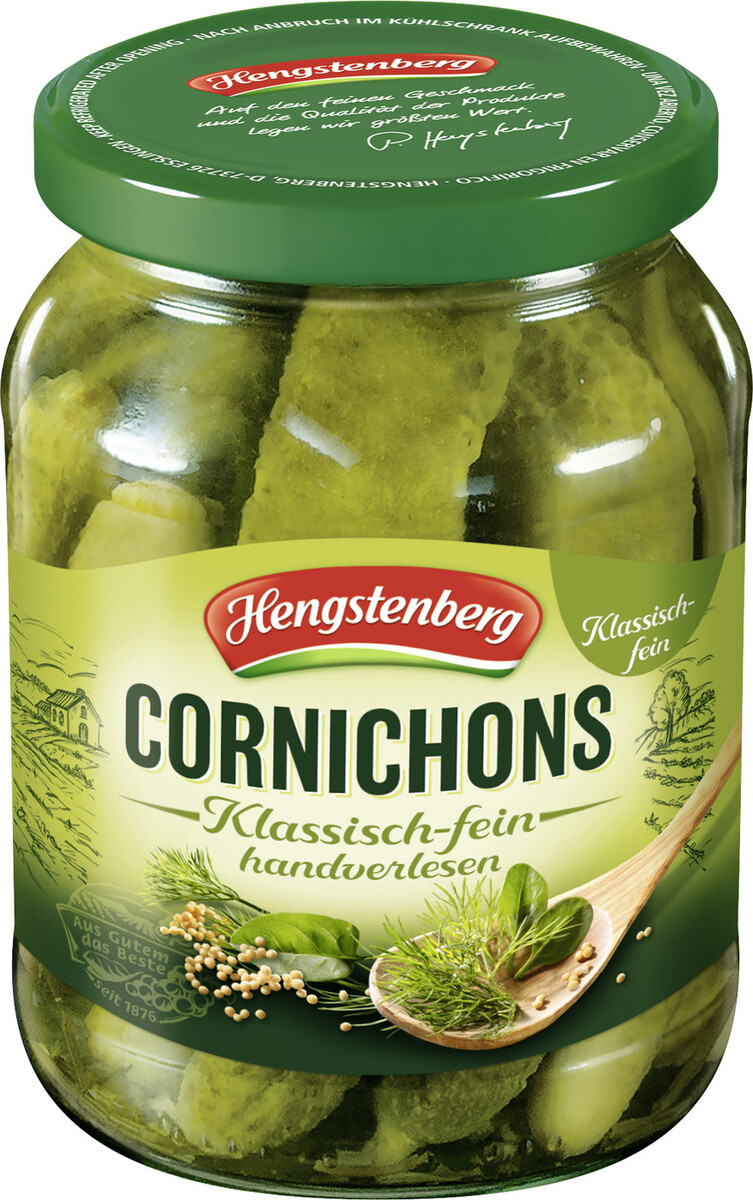 Bild 1 von Hengstenberg Cornichons klassisch fein 330G