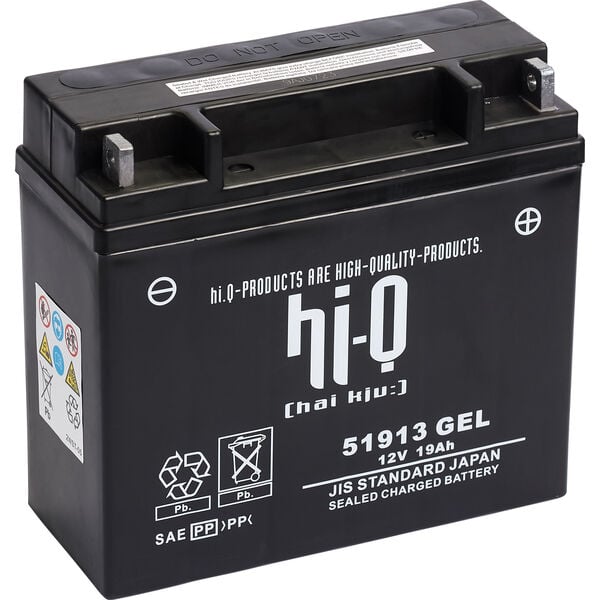 Bild 1 von Hi-Q Batterie AGM Gel geschlossen 51913, 12 Volt, 19 Ah