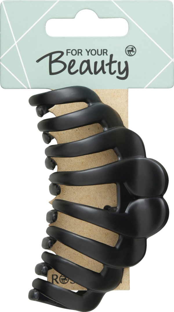 Bild 3 von FOR YOUR Beauty Haarspange Schwarz/Samt