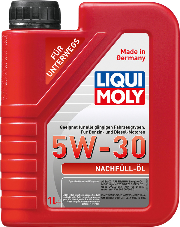 Bild 1 von Liqui Moly Nachfüll-Öl 5W-30 1 L