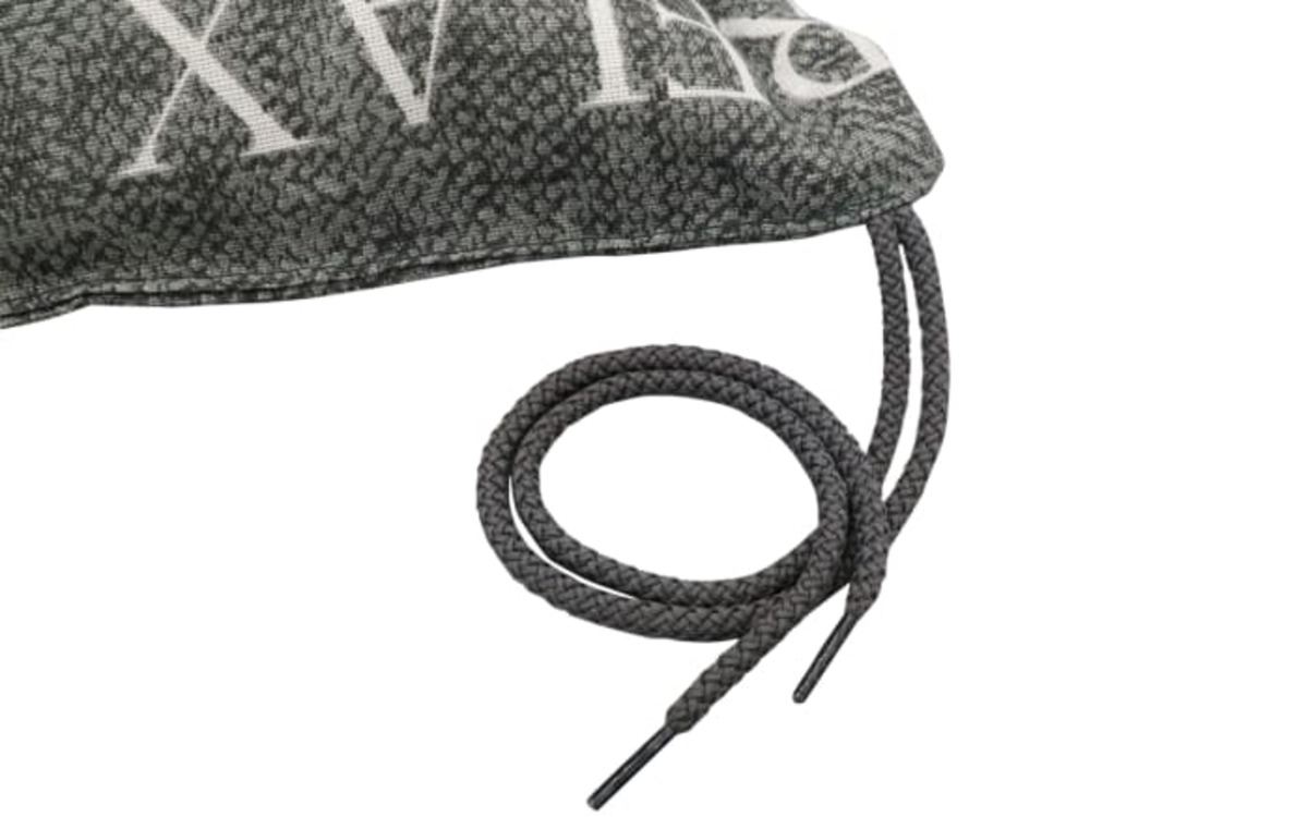 Bild 2 von Garten-Sitzkissen Dora, grau mit Stempelmotiven, für Gartenstuhl