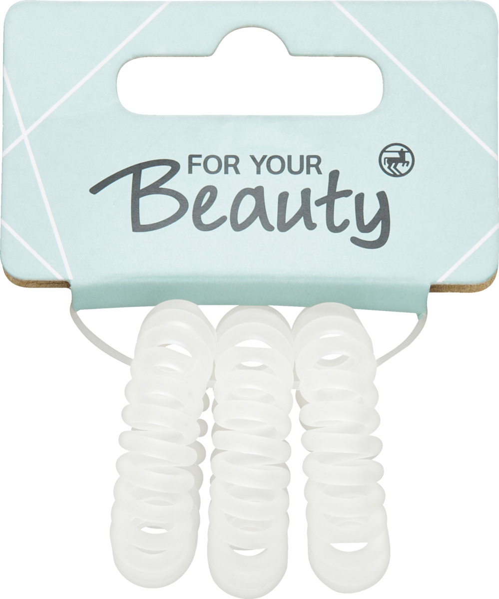Bild 1 von FOR YOUR Beauty Haargummi Spiralzopfgummi
