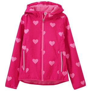 Mädchen Softshelljacke mit Fleecefutter PINK