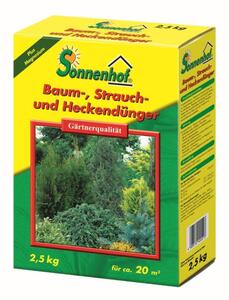 Baum-, Strauch- und Heckendünger 2,5 kg