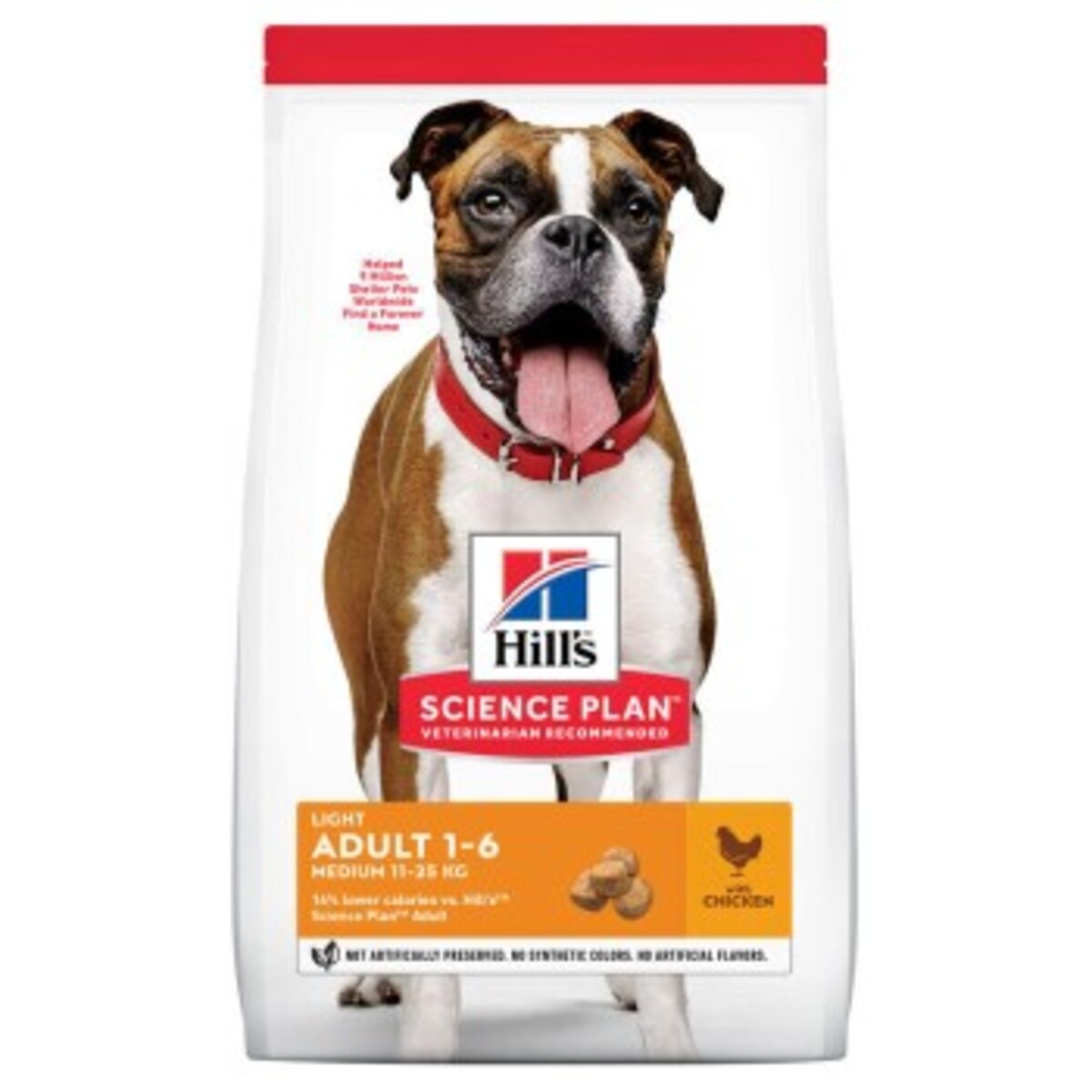 Bild 1 von Hill's Science Plan Adult Light Medium mit Huhn 2x14 kg