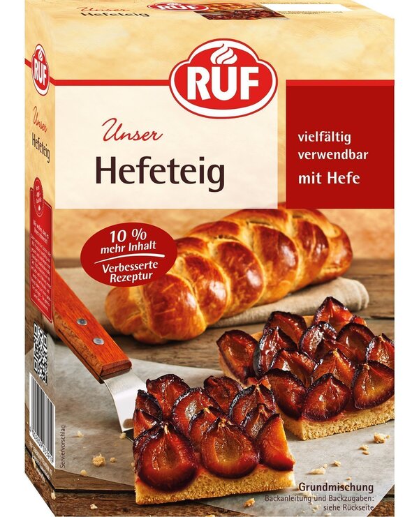 Bild 1 von RUF Backmischung Hefeteig 400 g