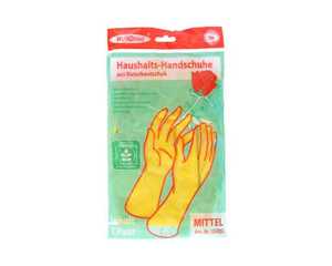 Wundmed Haushalts-Handschuhe aus Naturkautschuk Gr. Mittel