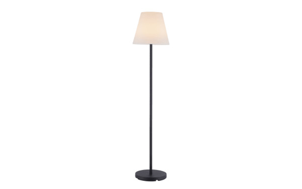 Bild 1 von LED-Akku-Standleuchte Holly, schwarz/weiß, 157 cm