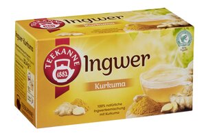 Teekanne Ingwer Kurkuma