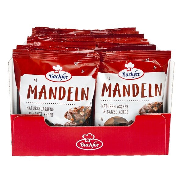 Bild 1 von Backfee Mandeln ganz 200 g, 25er Pack