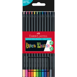 Faber Castell Buntstifte Black Edition 12er