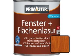 Primaster Fenster und Flächenlasur 2,5 L teak