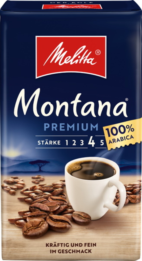 Bild 1 von Melitta Kaffee Montana gemahlen 500G