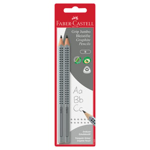 Faber Castell Bleistifte Jumbo B 2er Set FSC Mix 100%