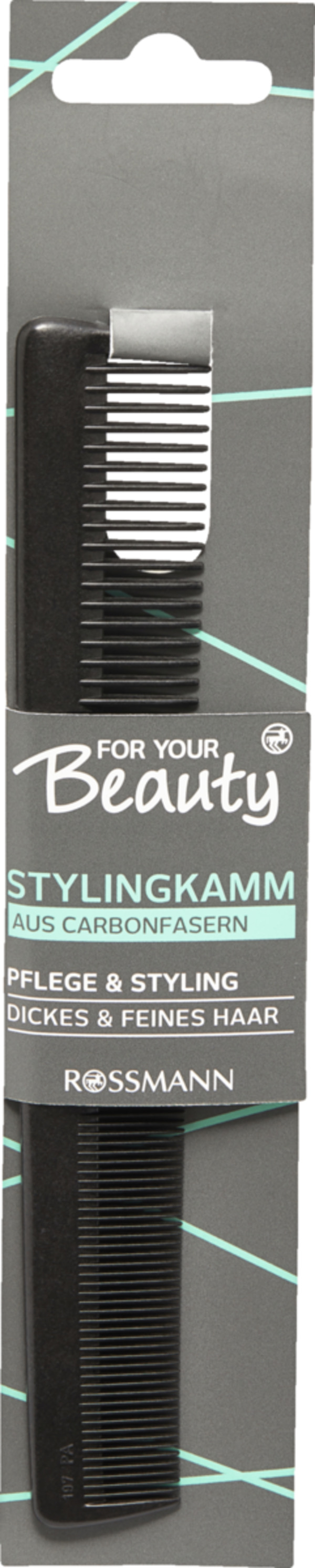 Bild 1 von FOR YOUR Beauty Stylingkamm Carbon