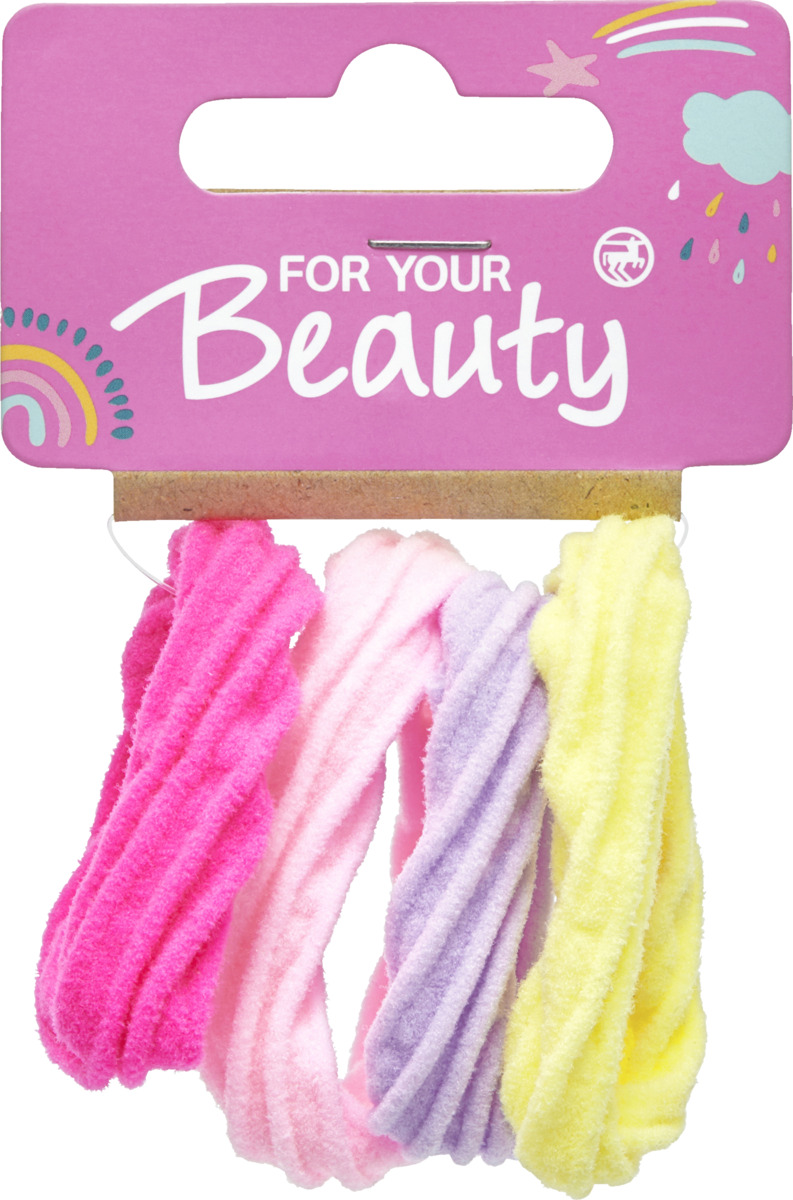 Bild 1 von FOR YOUR Beauty Haargummi für Kinder, 4 Stk.