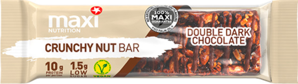 Bild 1 von MaxiNutrition Crunchy Nut Bar Doble Dark Chocolate, 46 g